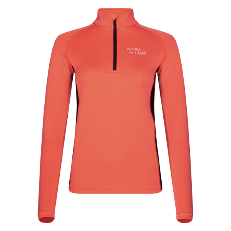 Camiseta de entrenamiento con cremallera ½ Kingsland KLGineva para mujer
