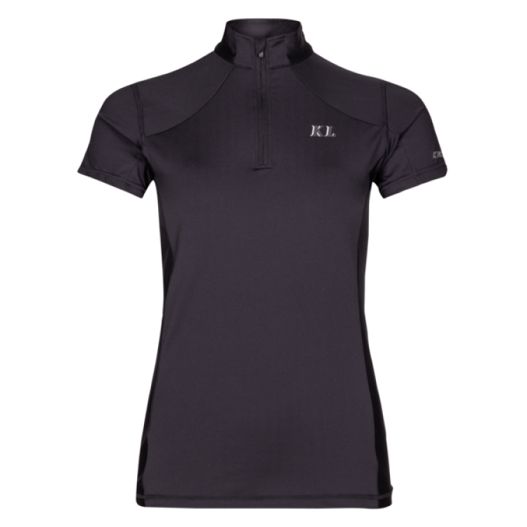 Camiseta de entrenamiento Kingsland para mujer con cremallera ½