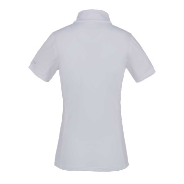 Camisa de concurso Kingsland Classic de manga corta con cuello alto para mujer Camisa de concurso Kingsland Classic de manga corta con cuello alto para mujer