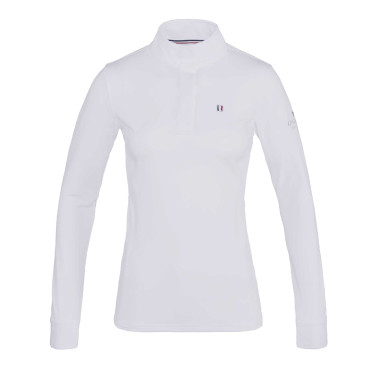 Camisa de concurso Kingsland Classic de manga larga con cuello alto para mujer Camisa de concurso Kingsland Classic de manga larga con cuello alto para mujer
