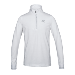 Camisa de concurso Kingsland KLelemis junior con bordado de cristal