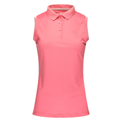 Polo sin mangas Kingsland de punto piqué para mujer