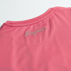 Camiseta Kingsland Junior con cuello redondo Rosa castillo rosa