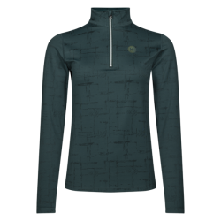 Parte superior de entrenamiento Kingsland KLGiselle con media cremallera para mujer