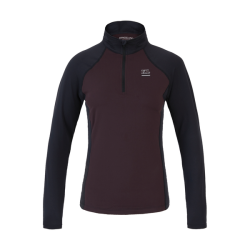 Camiseta de entrenamiento 3/4 Kingsland KLerin con cremallera para mujer