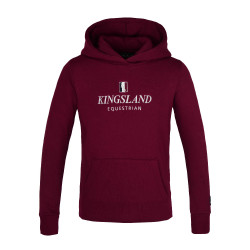 Sudadera Kingsland Classic Junior Borgoña nuevo KL Burdeos