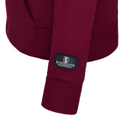 Sudadera Kingsland Classic Junior Borgoña nuevo KL Burdeos