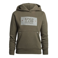 Sudadera con capucha Kingsland Samuel Junior Tinta negra verde
