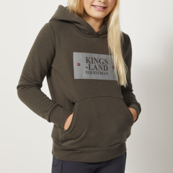 Sudadera con capucha Kingsland Samuel Junior Tinta negra verde