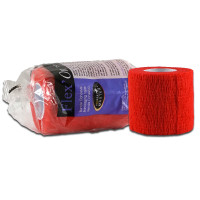 Vendajes Flex'on 5 CM Roja Rojo