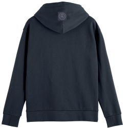 Sudadera con capucha Flags & Cup mujer Lomita Marino Azul marino