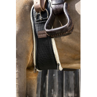 Cincha de piel de oveja sintética Westride Negro Cincha de piel de oveja sintética Westride Negro
