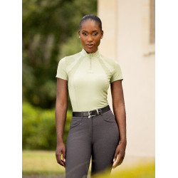 Camiseta interior de malla de manga corta LeMieux Mia Helecho Verde