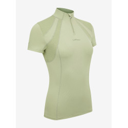 Camiseta interior de malla de manga corta LeMieux Mia Helecho Verde