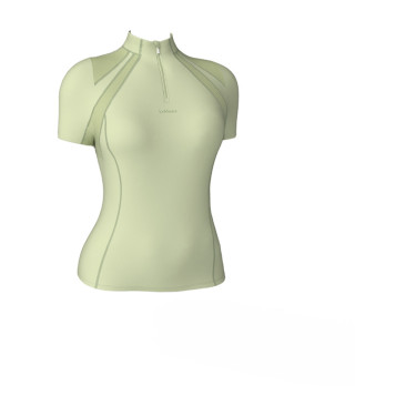 Camiseta interior de malla de manga corta LeMieux Mia Helecho Verde