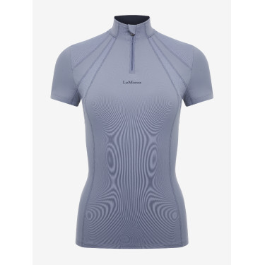 Camiseta interior de malla de manga corta LeMieux Mia Arrendajo azul Camiseta interior de malla de manga corta LeMieux Mia Arrendajo azul
