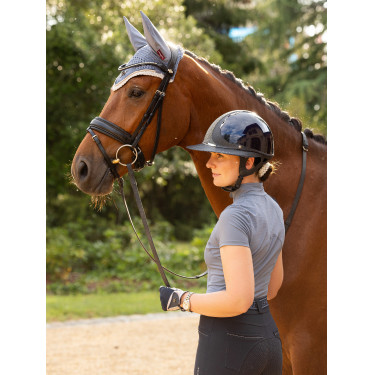 Camiseta interior de malla de manga corta LeMieux Mia Arrendajo azul Camiseta interior de malla de manga corta LeMieux Mia Arrendajo azul