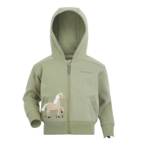 Sudadera con capucha LeMieux Zip Through Mini Charlie Helecho Verde Sudadera con capucha LeMieux Zip Through Mini Charlie Helecho Verde