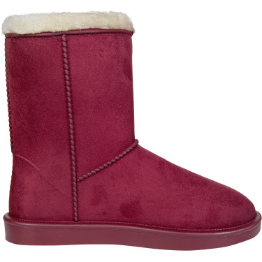 Botas HKM forradas impermeables Davos Gossiga Rojo oscuro Botas HKM forradas impermeables Davos Gossiga Rojo oscuro