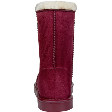 Botas HKM forradas impermeables Davos Gossiga Rojo oscuro Botas HKM forradas impermeables Davos Gossiga Rojo oscuro