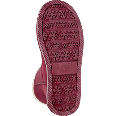 Botas HKM forradas impermeables Davos Gossiga Rojo oscuro Botas HKM forradas impermeables Davos Gossiga Rojo oscuro