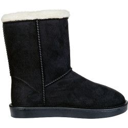 Botas HKM forradas impermeables Davos Gossiga Negro terciopelo