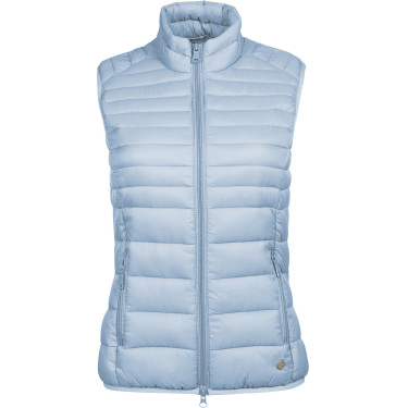 Chaleco acolchado sin mangas HKM Lena Menta oscuro Azul