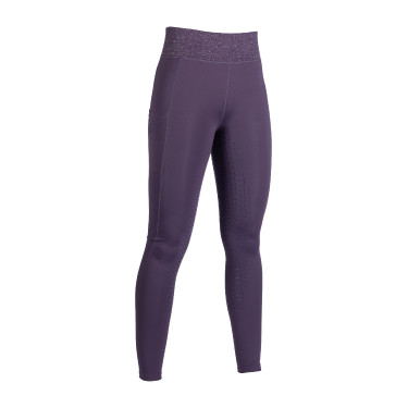 Legging HKM Lavender Bay culotte completo de silicona Lila oscuro Violeta Legging HKM Lavender Bay culotte completo de silicona Lila oscuro Violeta