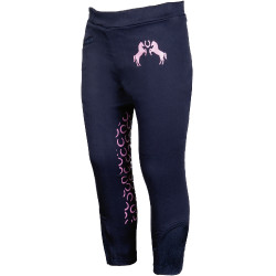 Legging HKM Pink Pony con rodilleras de silicona Legging HKM Pink Pony con rodilleras de silicona