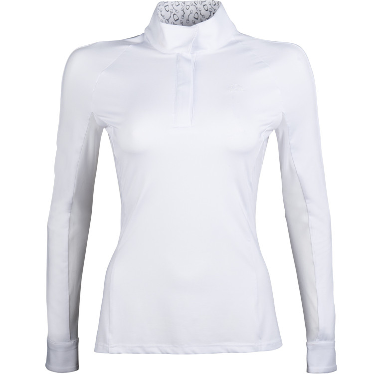 Polo de concurso HKM Hunter de manga larga