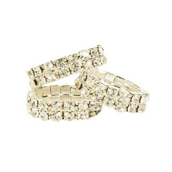 Elásticos para trenzar HKM Crystal