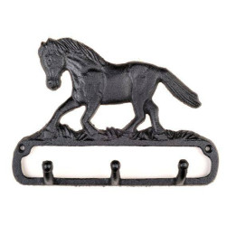Perchero HKM con motivo de caballo en movimiento Perchero HKM con motivo de caballo en movimiento