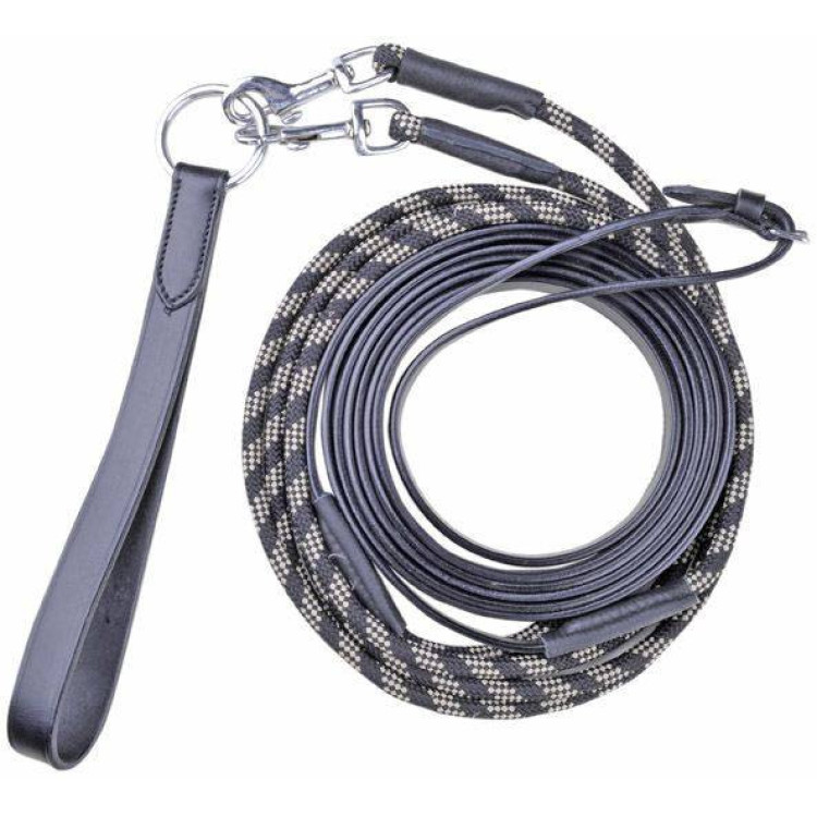 Riendas alemanas HKM de cuerda y cuero