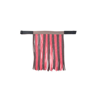 Set de cabestro HKM con mosquetón antipánico y flecos desmontables Moka / rosa lechoso Set de cabestro HKM con mosquetón antipánico y flecos desmontables Moka / rosa lechoso