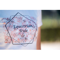 Camiseta HKM Savona Print Style Vainilla Amarillo