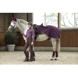 Camiseta técnica HKM Arctic Bay de manga larga Lila oscuro Violeta