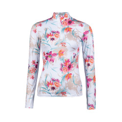 Camiseta técnica HKM Flower de manga larga