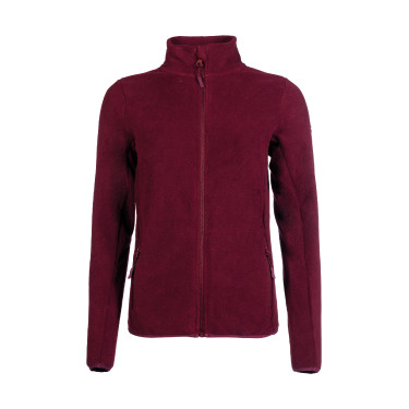 Chaqueta polar HKM Anna Rojo oscuro