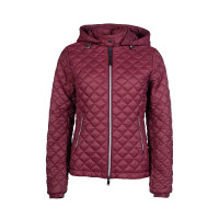 Chaqueta acolchada HKM Stella Rojo oscuro Chaqueta acolchada HKM Stella Rojo oscuro
