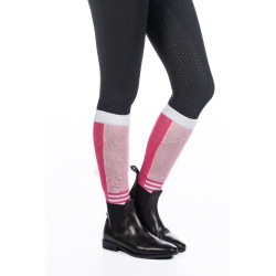 Calcetines HKM Olympia Rosa oscuro / rosa Calcetines HKM Olympia Rosa oscuro / rosa