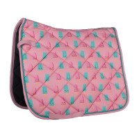 Alfombra HKM Nápoles Rosa oscuro / aqua Alfombra HKM Nápoles Rosa oscuro / aqua