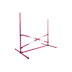 Set de salto HKM Hobby Horsing Rosa
