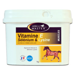 Vitamina E, Selenio y Lisina Horse Master Polvo