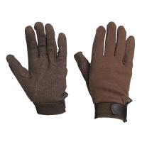 Guantes de equitación Dublin Track Castaño Marr&amp;amp;amp;oacute;n