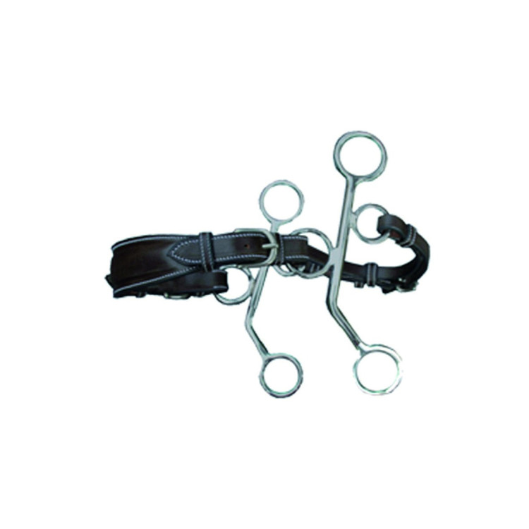 Hackamore Jump'In cuero ramas cortas Hackamore Jump'In cuero ramas cortas