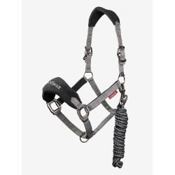 Cabezada de cuadra Lemieux Vogue Negro / Gris Cabezada de cuadra Lemieux Vogue Negro / Gris
