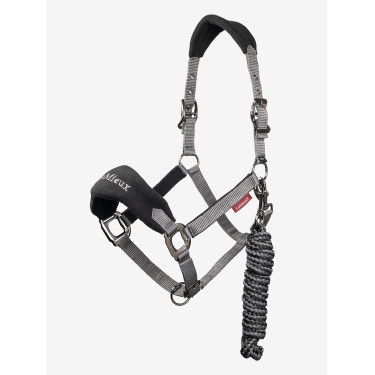 Cabezada de cuadra Lemieux Vogue Negro / Gris Cabezada de cuadra Lemieux Vogue Negro / Gris