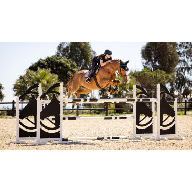 Mantilla LeMieux EJ binding - suede Gris