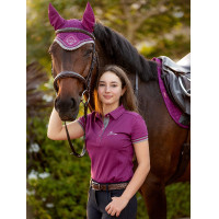 Orejeras anti-moscas LeMieux Signature Burdeos