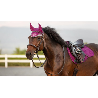 Orejeras anti-moscas LeMieux Signature Ciruela Violeta Orejeras anti-moscas LeMieux Signature Ciruela Violeta